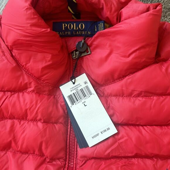 Polo Ralph Lauren Men's Performance Packable Full Zip down Puffer Vest L NWT - Picture 6 of 7